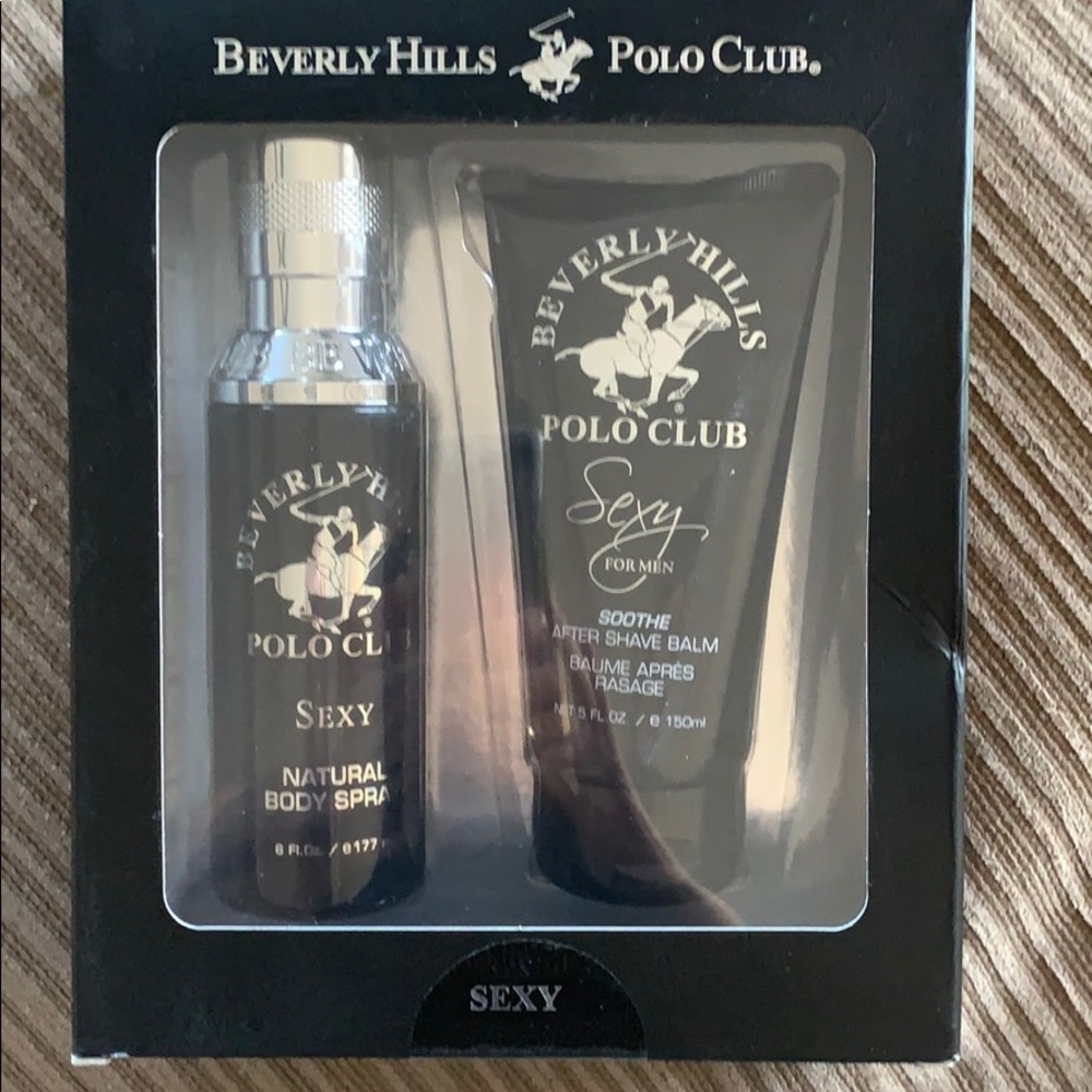 Beverly Hills Polo Club body spray and after shave
